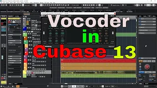 Vocoder in Cubase 13