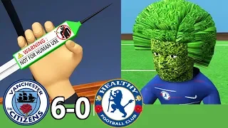 MAN CITY vs CHELSEA 6-0 | Parody Highlights