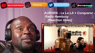 AURORA - La La LA + Conqueror - Radio Hamburg | REACTION