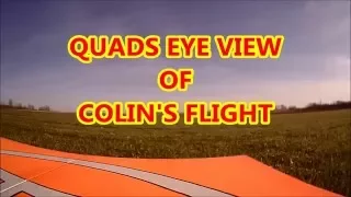 QUADS EYE VIEW OF COLIN'S FLIGHT