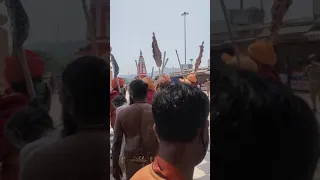 Haridwar Kumbh Naga Sadhu ka Shahi Snan