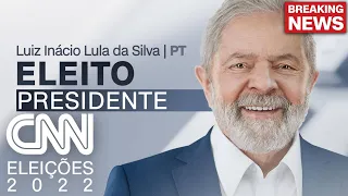 Luiz Inácio Lula da Silva é eleito presidente da República | CNN ELEIÇÕES