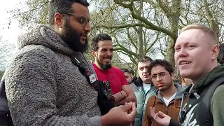 P1 Preservation Of The Quran! Muhammad Hijab and Chris Speakers Corner