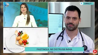 Stirile Kanal D - Fastingul ne distruge inima | Alternative pentru fasting | Editie de pranz