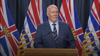 B.C. Premier John Horgan provides update on COVID-19 response – October 7, 2021