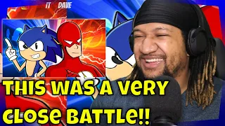 Reaction to Sonic vs. The Flash - Rap Battle! - ft. Mat4yo & Alex M.