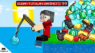 BÜTÜN EŞYALARI SUYUN İÇİNDE - MİNECRAFT