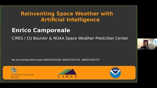 Reinventing Space Weather with Artificial Intelligence with Enrico Camporeale