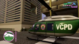 Completing mission G-spotlight using helicopter: GTA VC DE: (NOT MY FIRST TIME TROPHY)