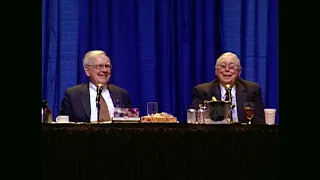 Warren Buffett tells a story about him and his friend Charlie Munger