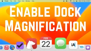 How to Enable Dock Magnification on Mac (2024)