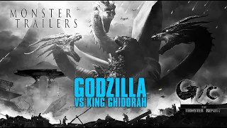 Godzilla vs. King Ghidorah MINUS COLOR(1991 HD TRAILER REMAKE)