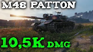 M48A5 Patton - 10,5K Damage - 4 Kills - World of Tanks