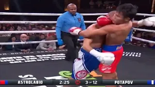 Vincent "Asero" Astrolabio vs Nikolai Potapov highlights ( TKO )