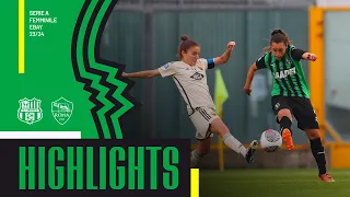 Serie A femminile 23/24 | Sassuolo-Roma 5-6 | Highlights 23-24