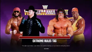 WWE 2K24 Undertaker , Macho Man vs Ultimate Warrior, Hulk Hogan