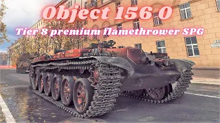 Object 156 O in World of Tanks: Tier 8 premium flamethrower SPG