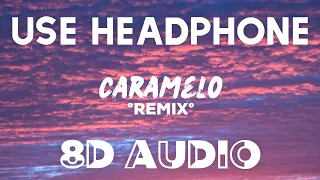 Ozuna x Karol G x Myke Towers- Caramelo (Remix) (8D AUDIO)
