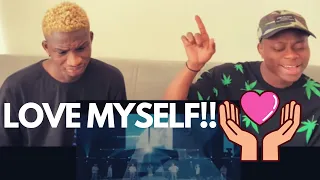 TOUCHING LYRICS!!! REACTION TO BTS LOVE MYSELF LIVE PERFORMANCE