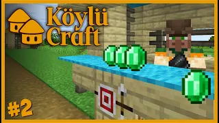 SINIRSIZ EMERALD 👀 -  Modlu Survival 1.16 -  KöylüCraft #2