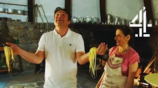 Jamie Oliver Struggles To Make One Of Italy's Rarest Pastas | Jamie's Super Food