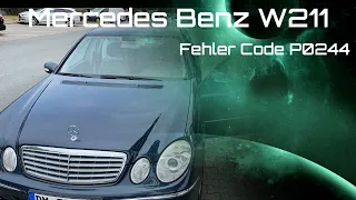 Mercedes Benz W211 "Fehler Code P0244" Turbolader Stellmotor