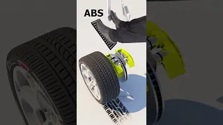 (ABS VS NON ABS ) brake system #shots