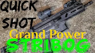 Grand Power SP9A1 Stribog Quick Shot: A quick overview of the Stribog imported by Global Ordnance!
