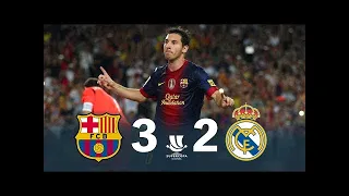 FC Barcelona 3 x 2 Real Madrid ● Spanish Super Cup Final 12/13 Extended Highlights | Sport Fc