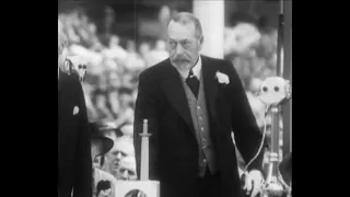 The Queen  and King George V ,opening the Mersey Tunnels (1971/1934)