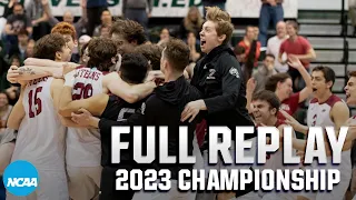 Stevens vs. North Central (IL): 2023 NCAA DIII men's volleyball championship | FULL REPLAY