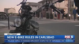 New E-Bike Rules In Carlsbad