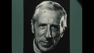 Portrait en 1981 de Teilhard de Chardin, théologien et paléontologue