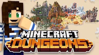 I Got Minecraft Wolf Armor! | Minecraft Dungeons (Closed Beta)