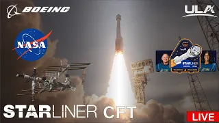 🔴LIVE Starliner Crew Flight Test Launch | Boeing | ULA | NASA