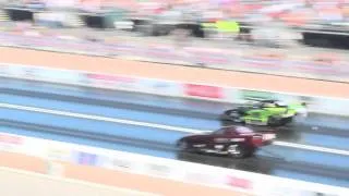 Tire Shake in a Top Alcohol Funny Car