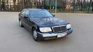 Mercedes-Benz S500 W140 | замена тормозных дисков, перегрев, возвращение к истокам