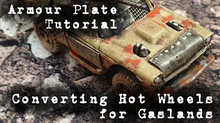 Gaslands armour plate tutorial
