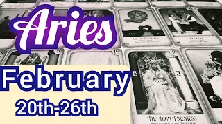 ♈The Biggest SHIFT in a Long Time ♈ ARIES February 20th - 26th 2023 Weekly Tarot Reading Prediction