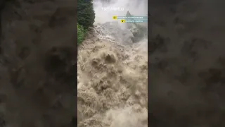 Heavy rain triggers floods in Austria