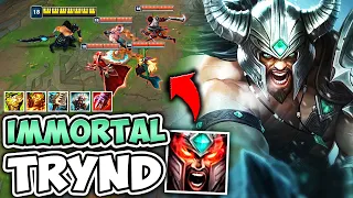 6000+ HP,  200+ ARMOR, 150+ MR, 375 AD - This Tryndamere Build Has it ALL!