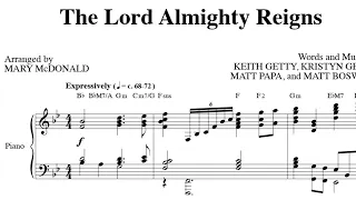 The Lord Almighty Reigns | DEMO | SATB | Song Offering