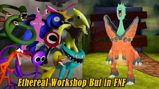 FNF Yooreek My Singing Monsters Vs All Rainbow Friends | Ethereal Workshop mod | Friday Night Funkin