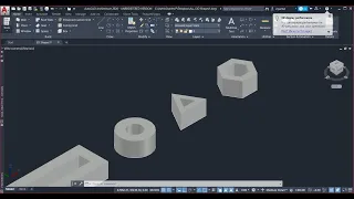 How To Make Basic 3D Shapes With Holes On AutoCAD