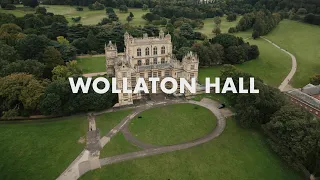 Discover Wollaton Hall in Stunning 4K! Nottingham's Historic Gem from Above