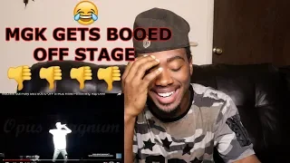 {{REACTION}} RAP DEVIL BACKFIRES ON MGK || BOOED OFFSTAGE!!