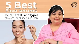 Top 5 Serums for Face | Vitamin C, Hyaluronic Acid, Niacinamide, Retinol & Peptide |Dr Nivedita Dadu