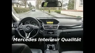 Wie sieht der Innenraum einer Mercedes E-Klasse W212 nach 10 Jahren und 200TKM aus?