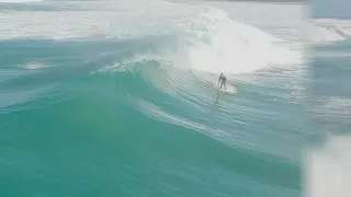 Surfing Rincon Puerto Rico at Marias beach, march swell 2021