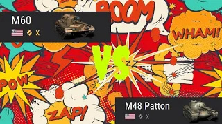 М 60 Vs М 48 Patton. Сравнение по характеристикам.